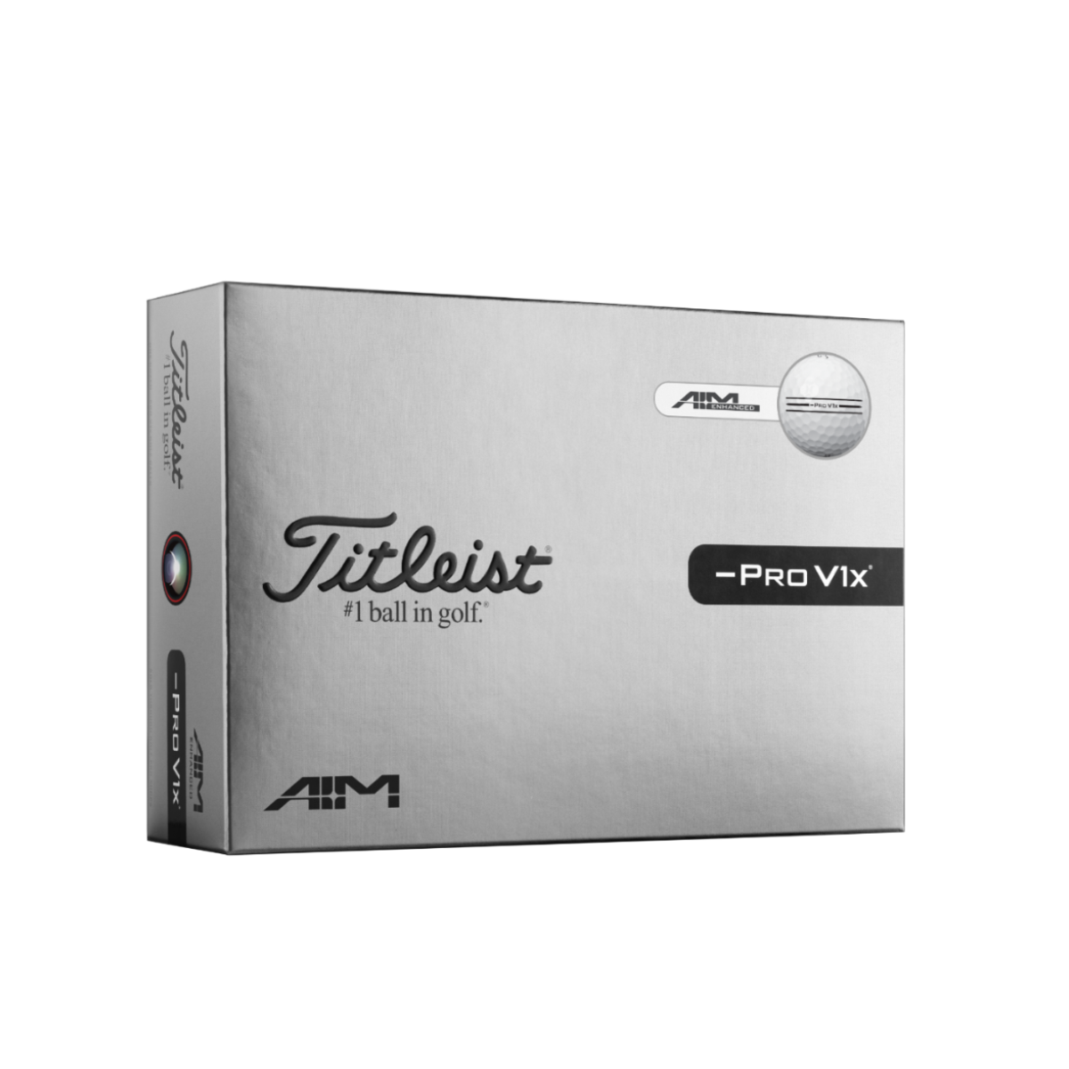 Titleist Pro V1x Left Dash AIM Enhanced Golf Balls 2026