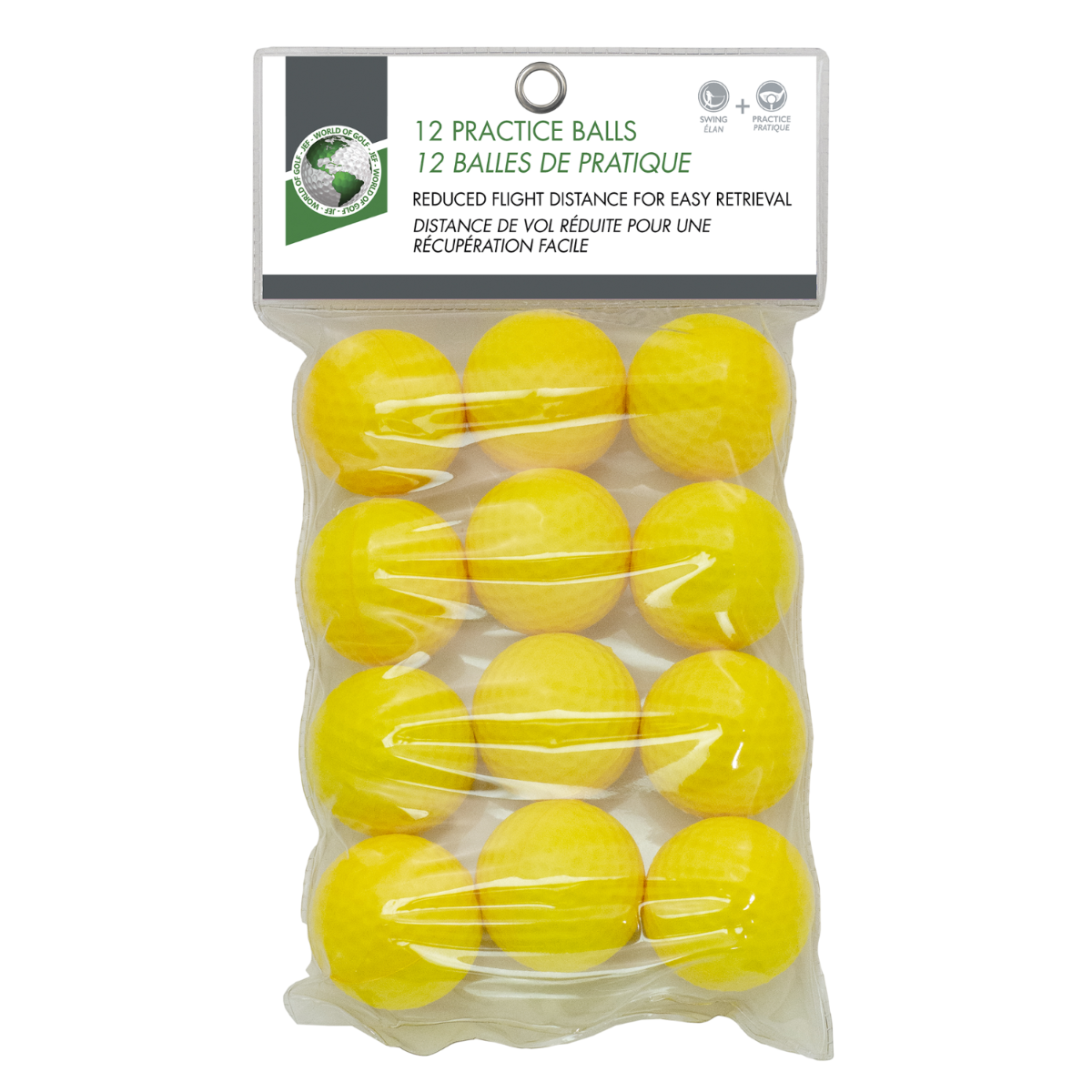 JEF Golf World Foam Practice Balls
