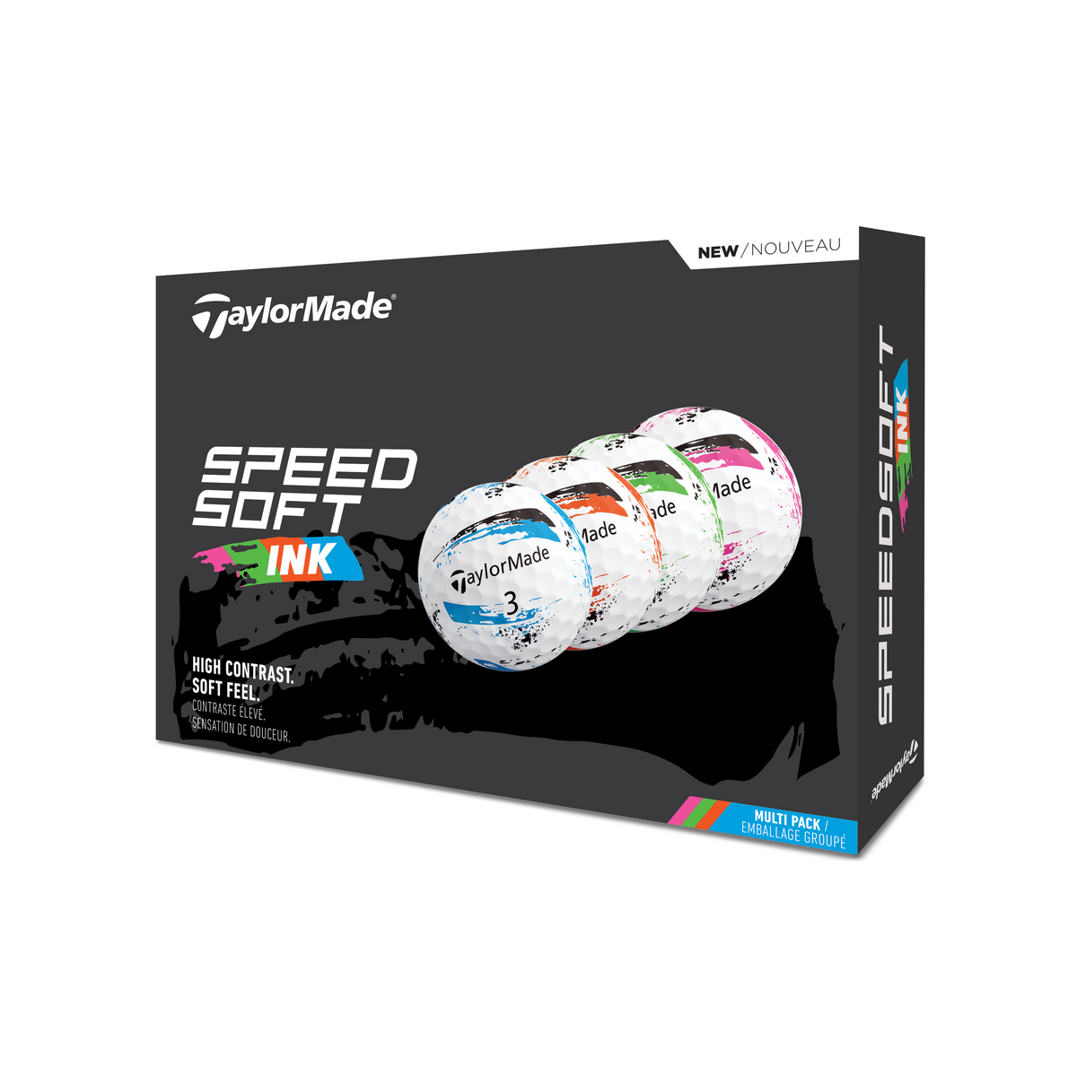 TaylorMade SpeedSoft Ink Golf Balls