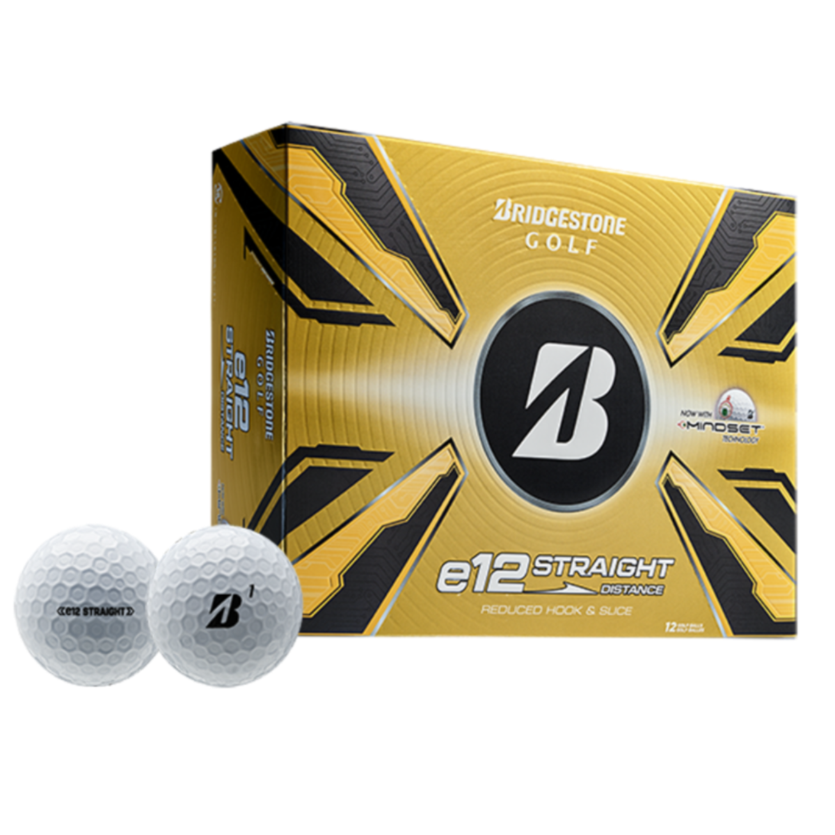 Bridgestone E12 Straight Golf Balls